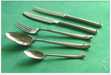 Posate per hotel e catering: Linea Portofino 4 mm